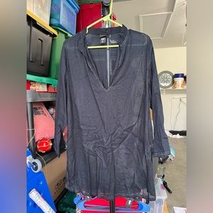 Black Swimsuit Coverup